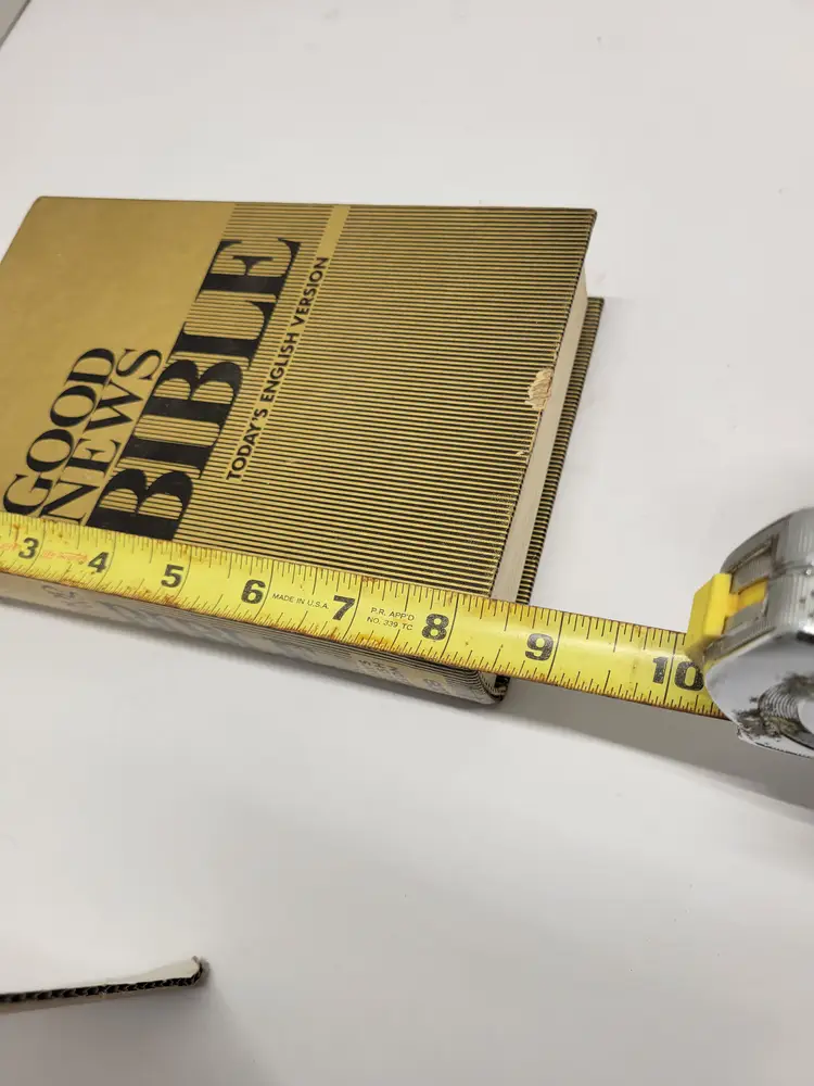 Good News Bible Todays English Version Hardback Gold/Black