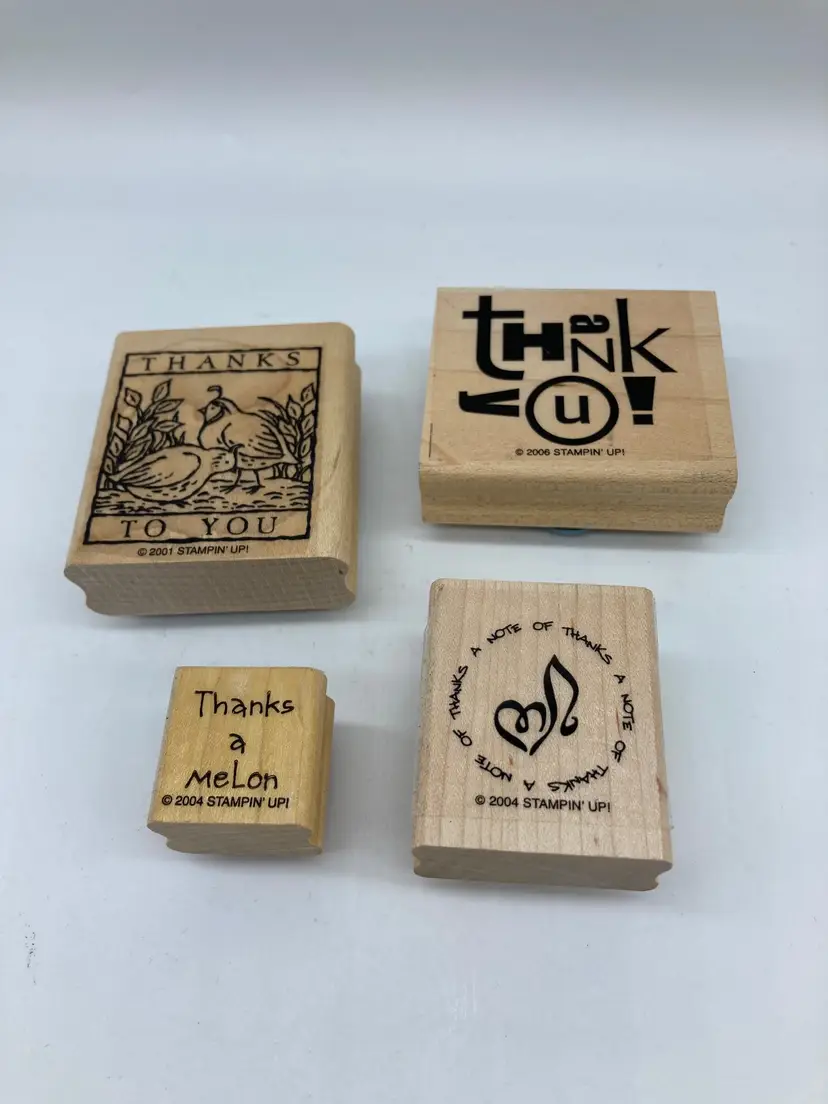 'Stampn' Up!' Thanks Rubber Stamps