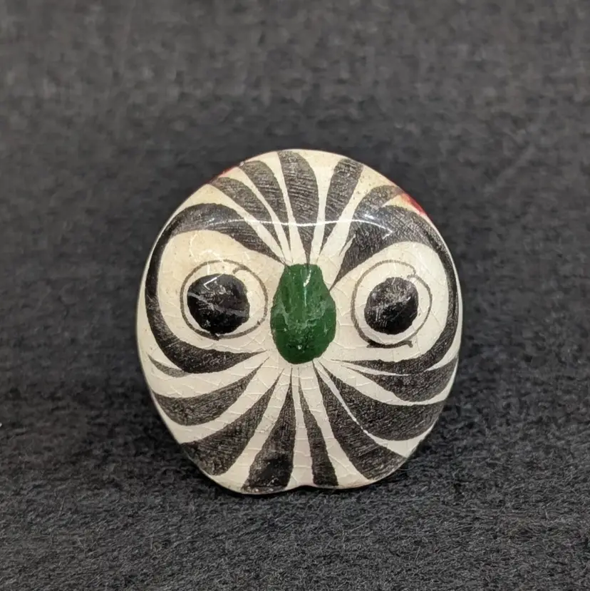 🎉 $1 Start 🎉 Vintage Tonala Mini Owl with Flower