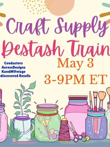 Craft Supply Destash with Iris