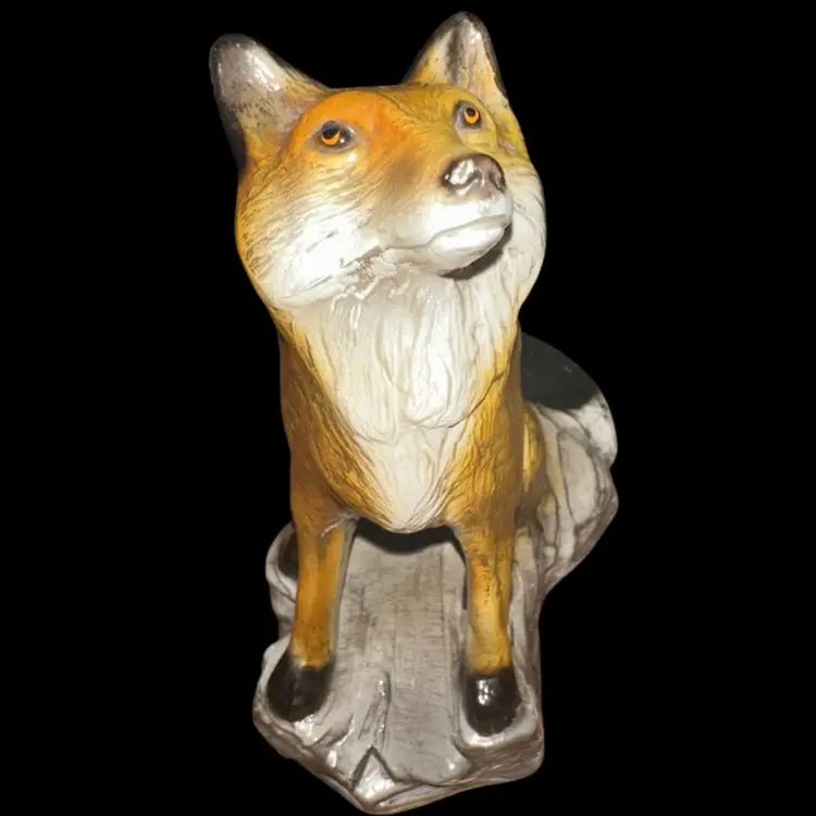 Vintage Scott Products Cast Metal Fox Bottle Opener