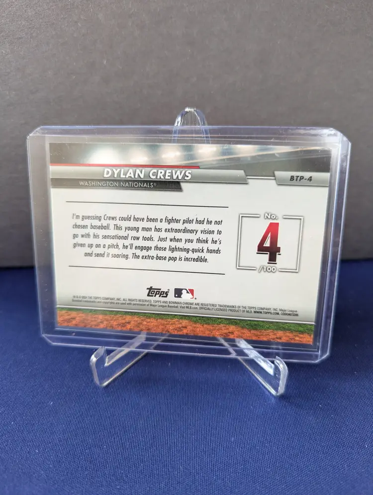 Dylan Crews 2024 Bowman