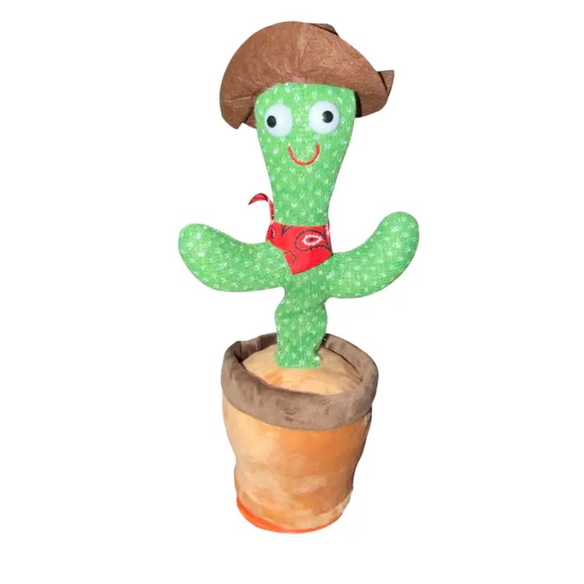 He TALKS!  Cactus that repeats what you say