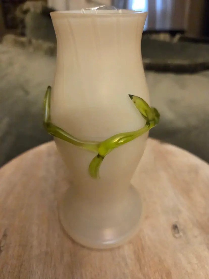 Kralik Bohemian Mother of Pearl Vase