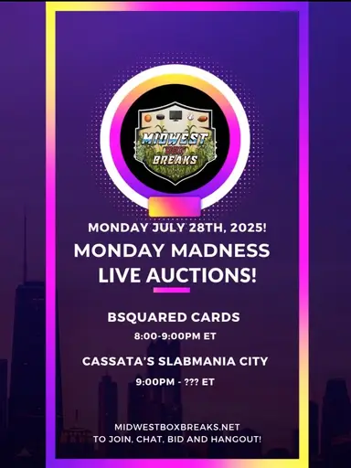 BsquaredCards Live Auctions!!