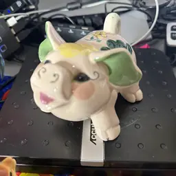 Kay Finch Ceramic Piggy 5"