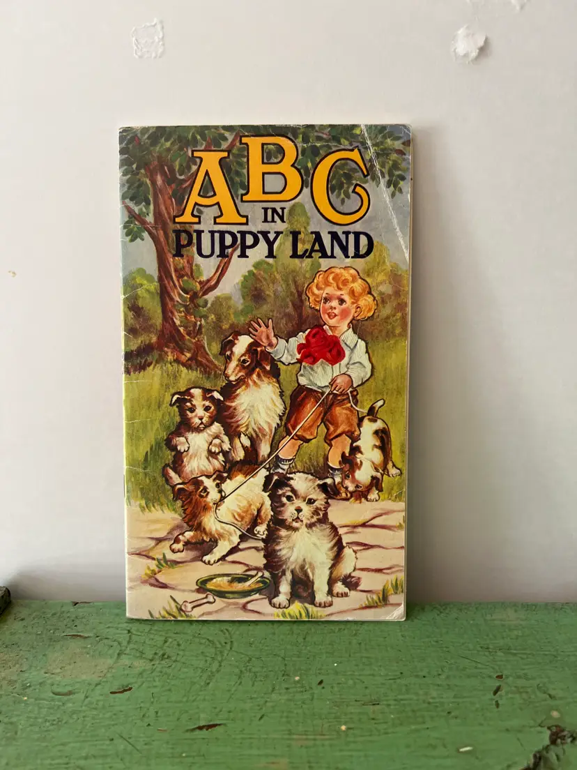1983 ABC in Kitten Land | ABC in Puppy Land. A reversible Alphabet Book. Boston Childrens Museum