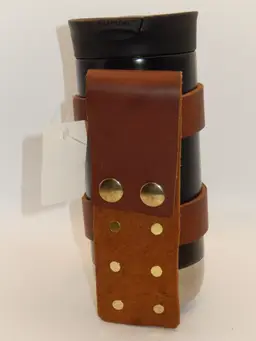 Leather Cup / Bottle Holder