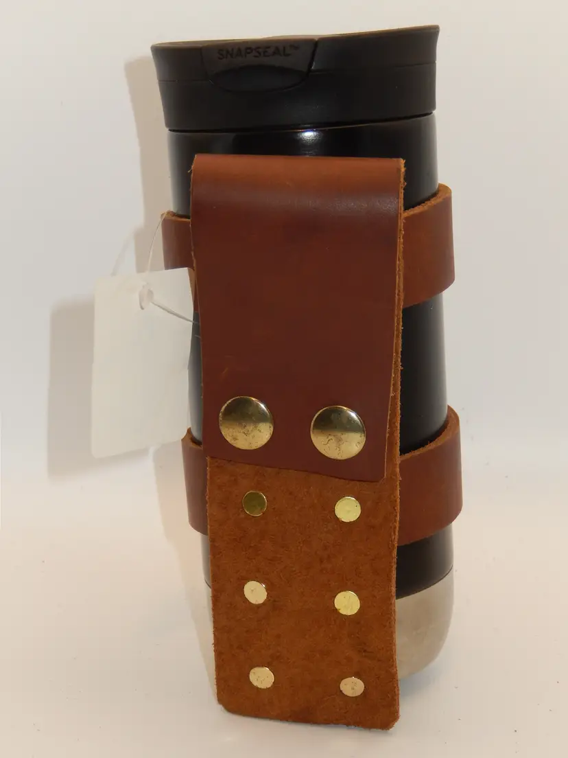 Leather Cup / Bottle Holder
