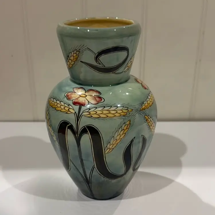 Austrian Ceramic Vase 7”