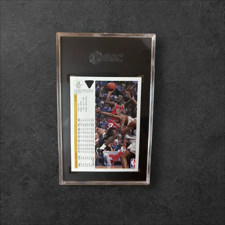 Michael Jordan 1991-92 Upper Deck #44 SGC 9.5 Mint + Chicago Bulls HOF GOAT