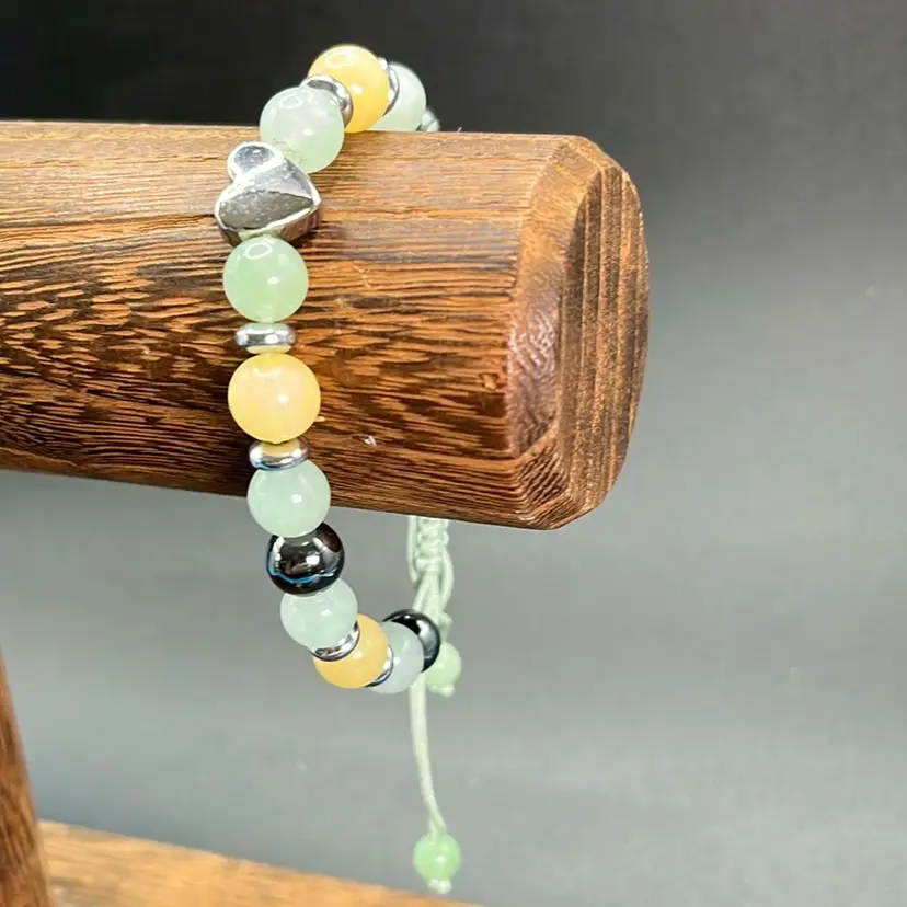 Sweet 16 Jadeite Slide Bracelet