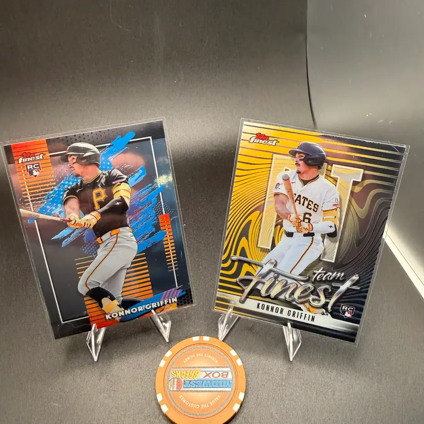 Konnor Griffin Uncommon & Finest Team 2026 Topps Finest Pittsburgh Pirates