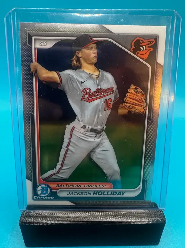 Jackson Holliday Bowman Chrome Baltimore Orioles