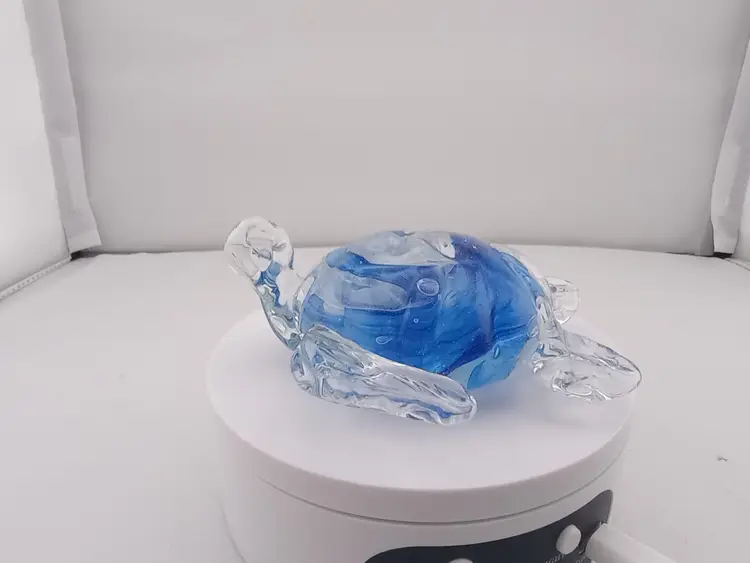 Dynasty Gallery blue turtle paperweight