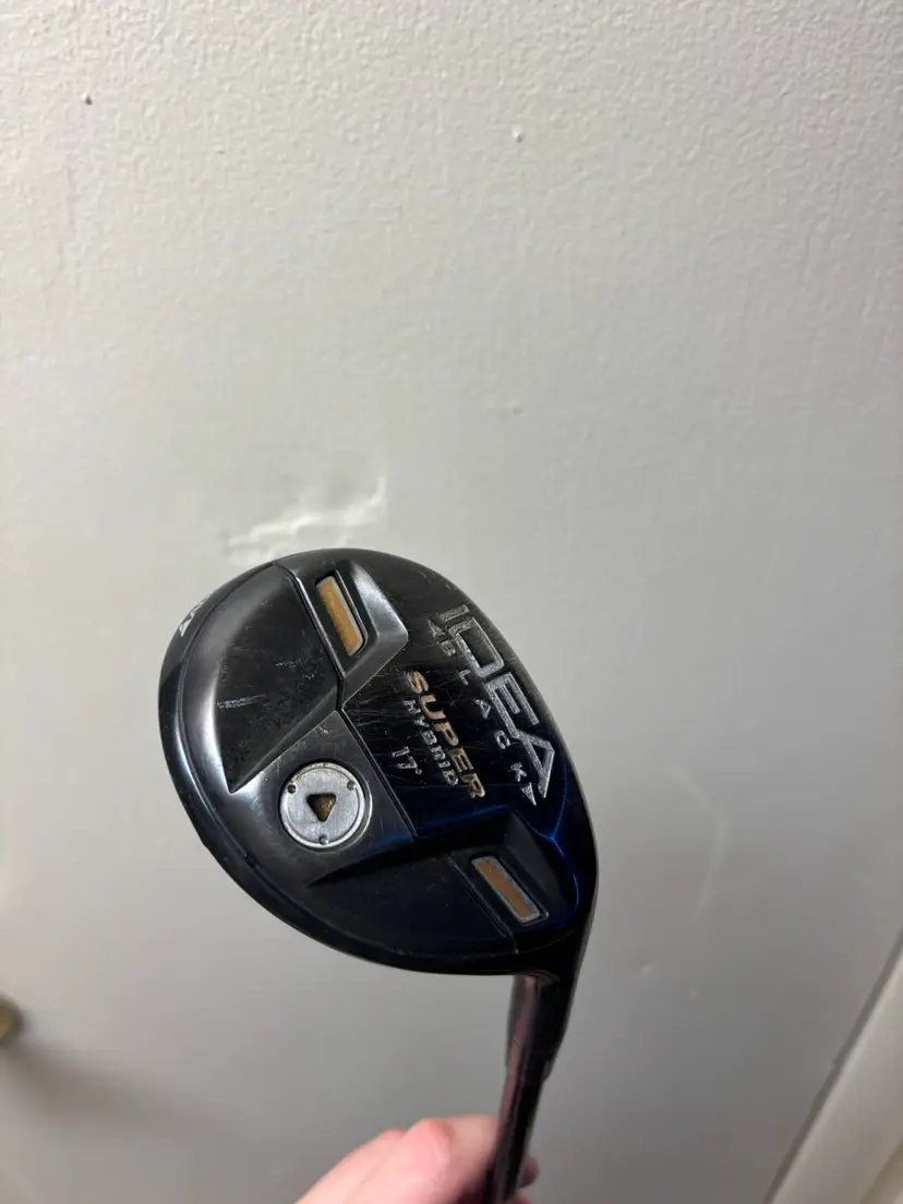 Adams Idea Black Super Hybrid 17*RH Aldila VooDoo SNV8 Hybrid Graphite Regular