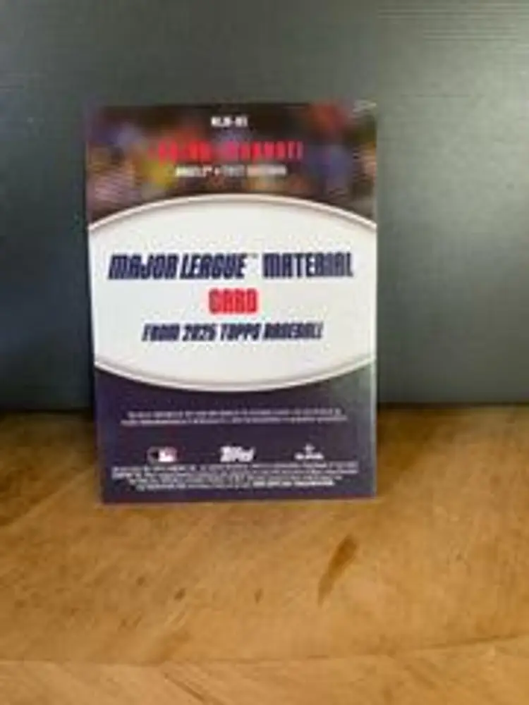 2025 Topps Major League Material Nolan Schanuel MLM-NS Numbered