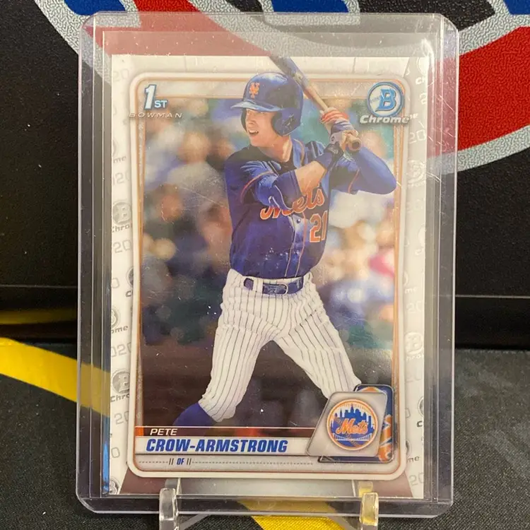 2020 1st Bowman Chrome Pete Crow-Armstrong Chicago Cubs