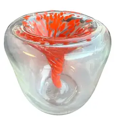 Orange Twist Paperweight