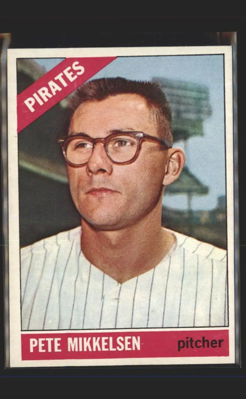 1966 Topps #248 Pete Mikkelsen - (137) - Pittsburgh Pirates