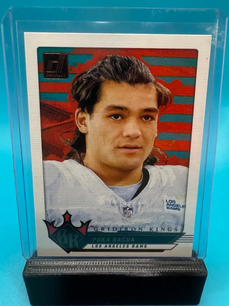 Puka Nacua Donruss Gridiron Kings Los Angeles Rams