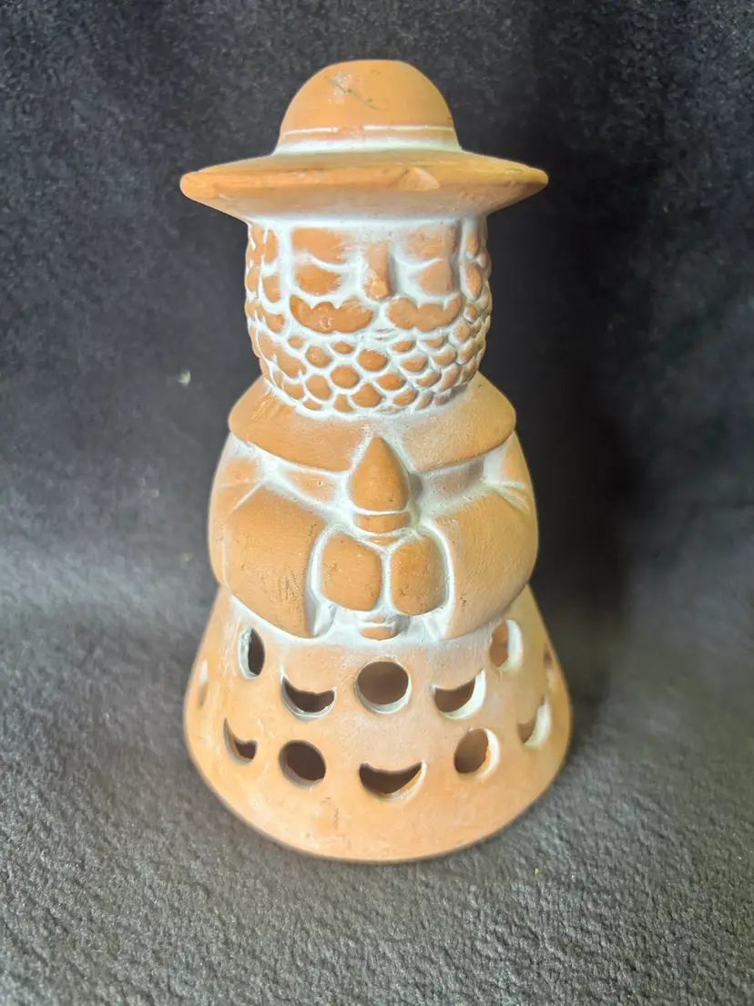 Vintage House Of Lloyd Christmas Around The World Padre Terracotta Candle Holder