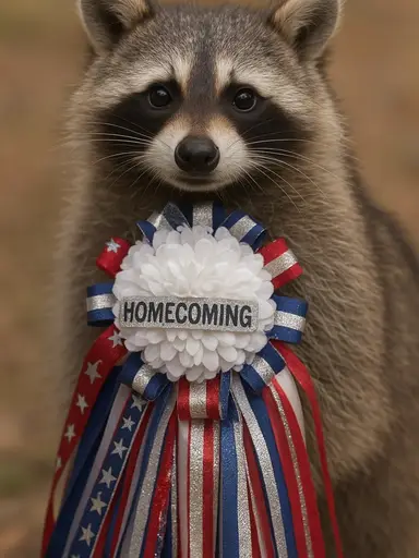 Deals In Ribbon While I Make A Homecoming Mum!