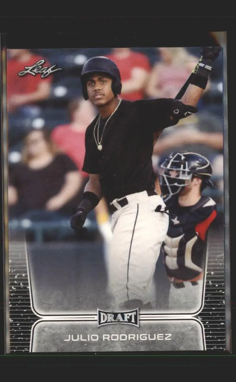 2020 Leaf Draft #08 Julio Rodriguez - (137) - Seattle Mariners