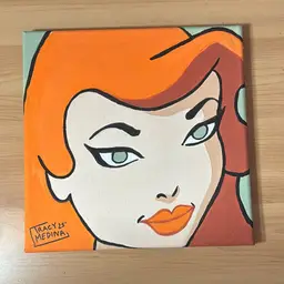 Poison Ivy – Original Hand-Painted Canvas by Tracy Medina