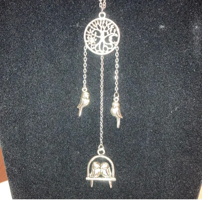 Made By Me Sun Catcher 8 1/2β Long Love Birds