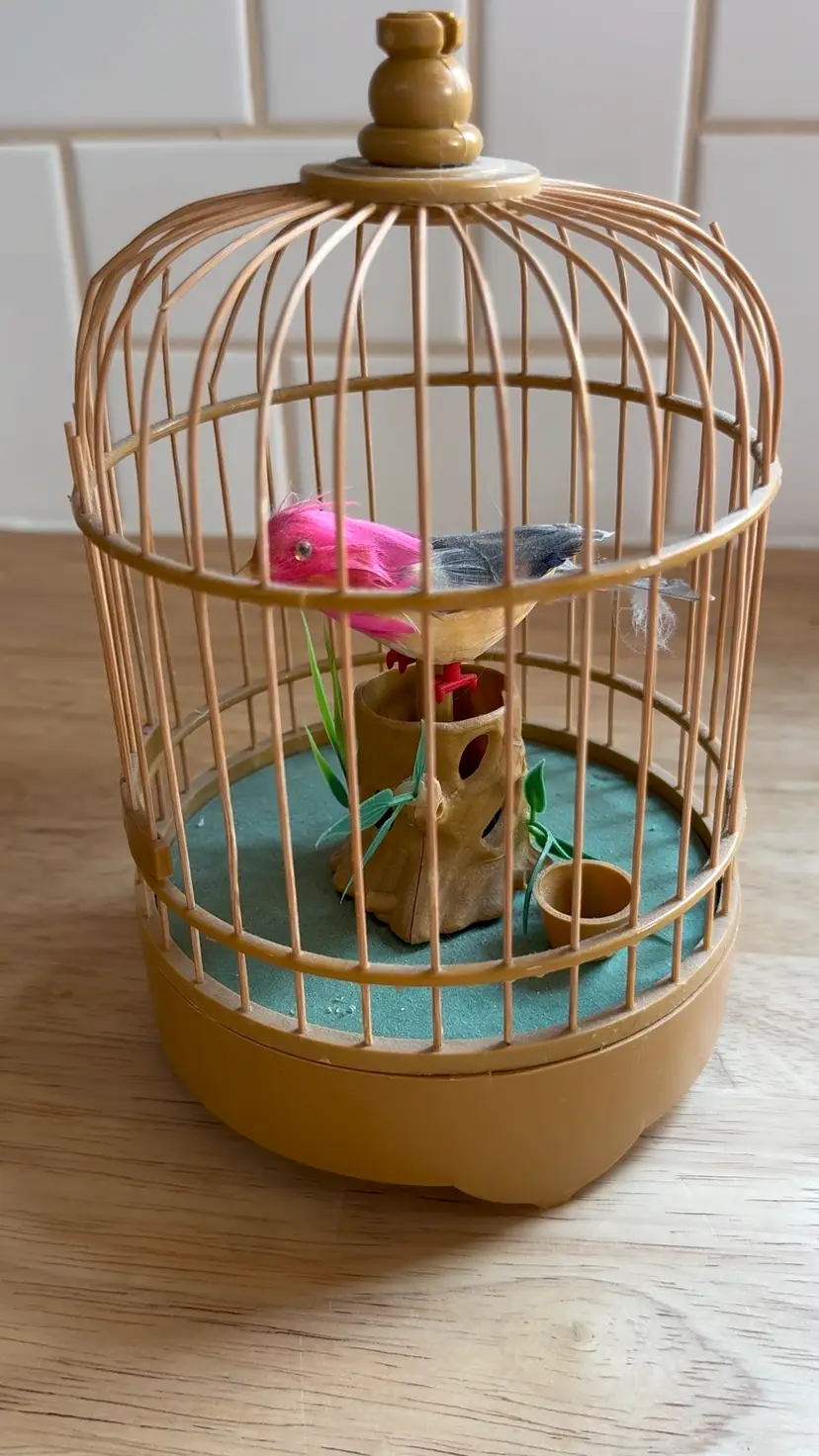 Musical Bird In Cage Made in China