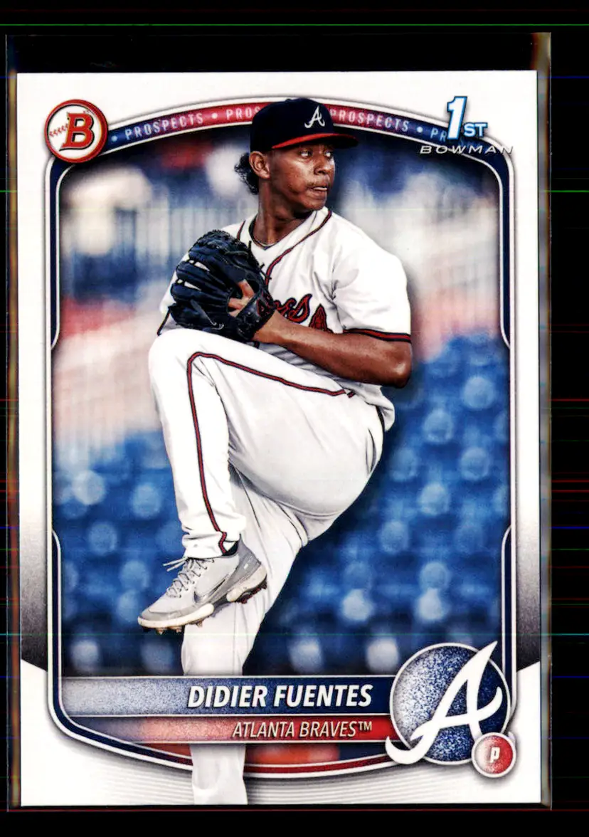Didier Fuentes 2025 Bowman #BP-87 - (113) - Atlanta Braves