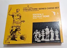 COLLECTORS' SERIES CHESS SET EDITION 1 ANCIENT ROME 264 BC-14 AD