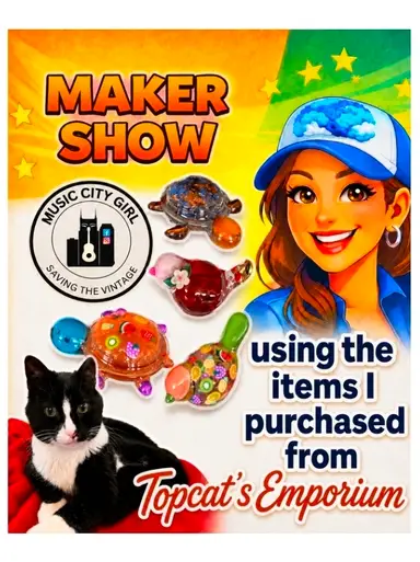 Maker Show: Bits I got from Topcat's Emporium