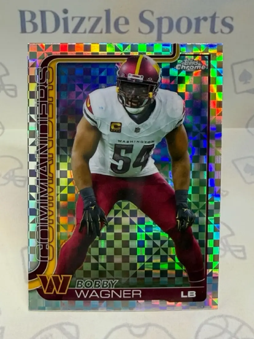 2025 Topps Chrome Bobby Wagner X-Fractor #299