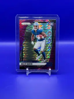 Malik Nabers Prizm Purple Pulsar