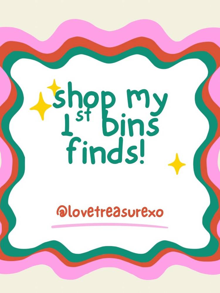 Bins Treasures! Low Starts! 