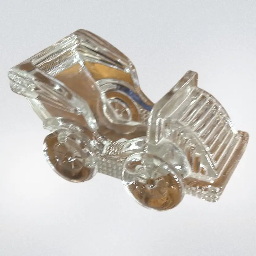 Clear Glass Car