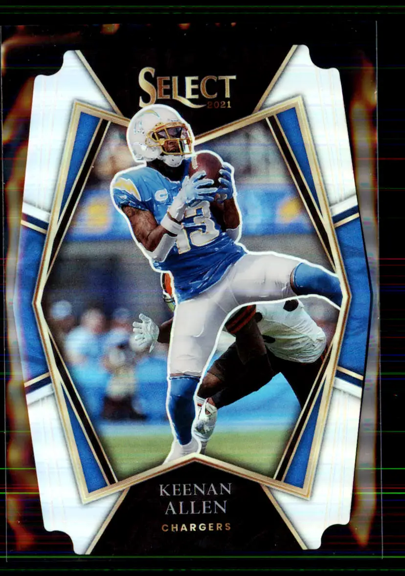 Keenan Allen 2021 Panini Select Silver Premier Level #119 - Los Angeles Chargers - (147-20)