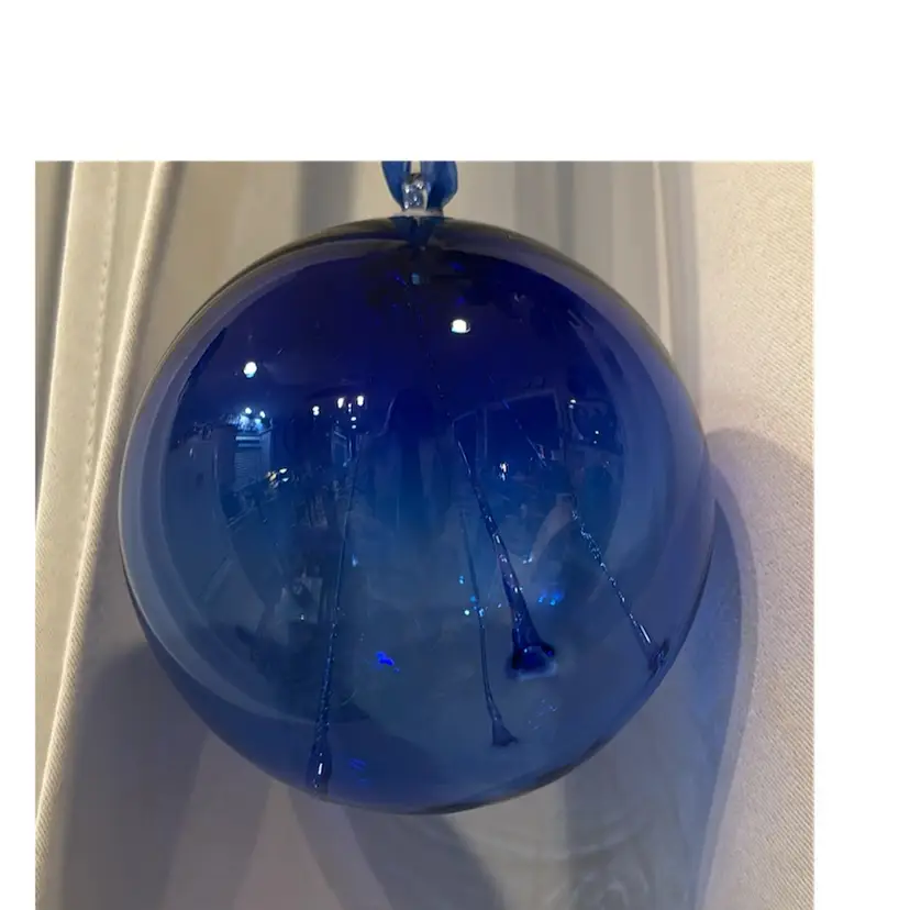 Large Cobalt Blue Witches Ball
