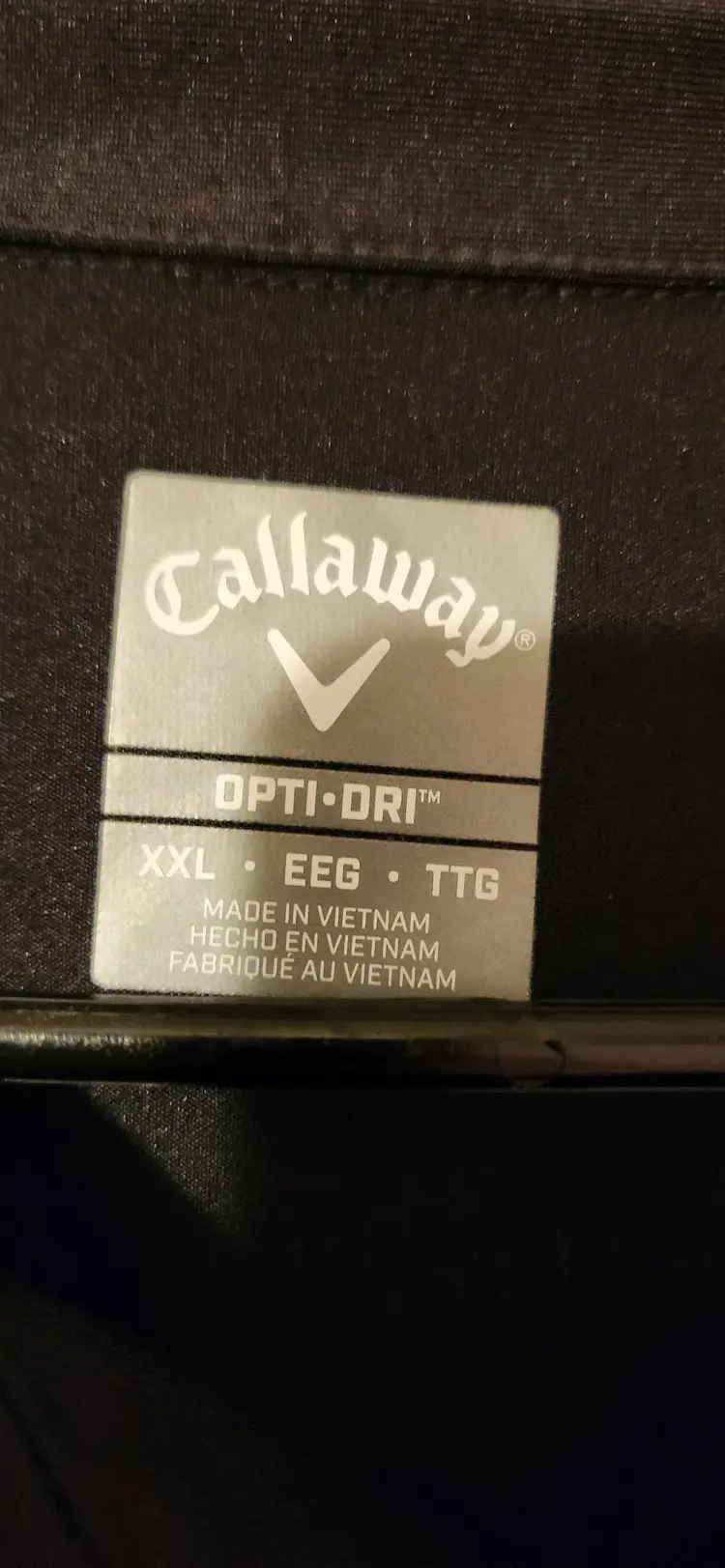 Callaway opti-dri XXL. New with tags.