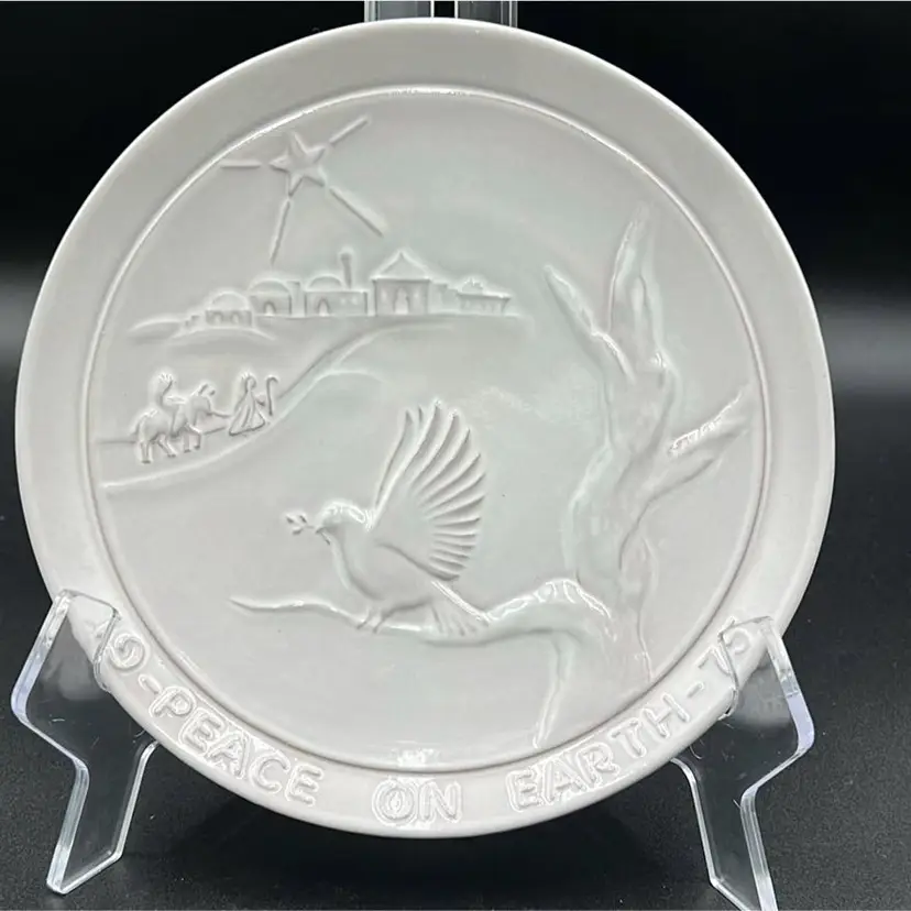 Frankoma Christmas Plate 1975