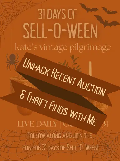 31 Days of Sell-O-Ween with kate’s vintage pilgrimage