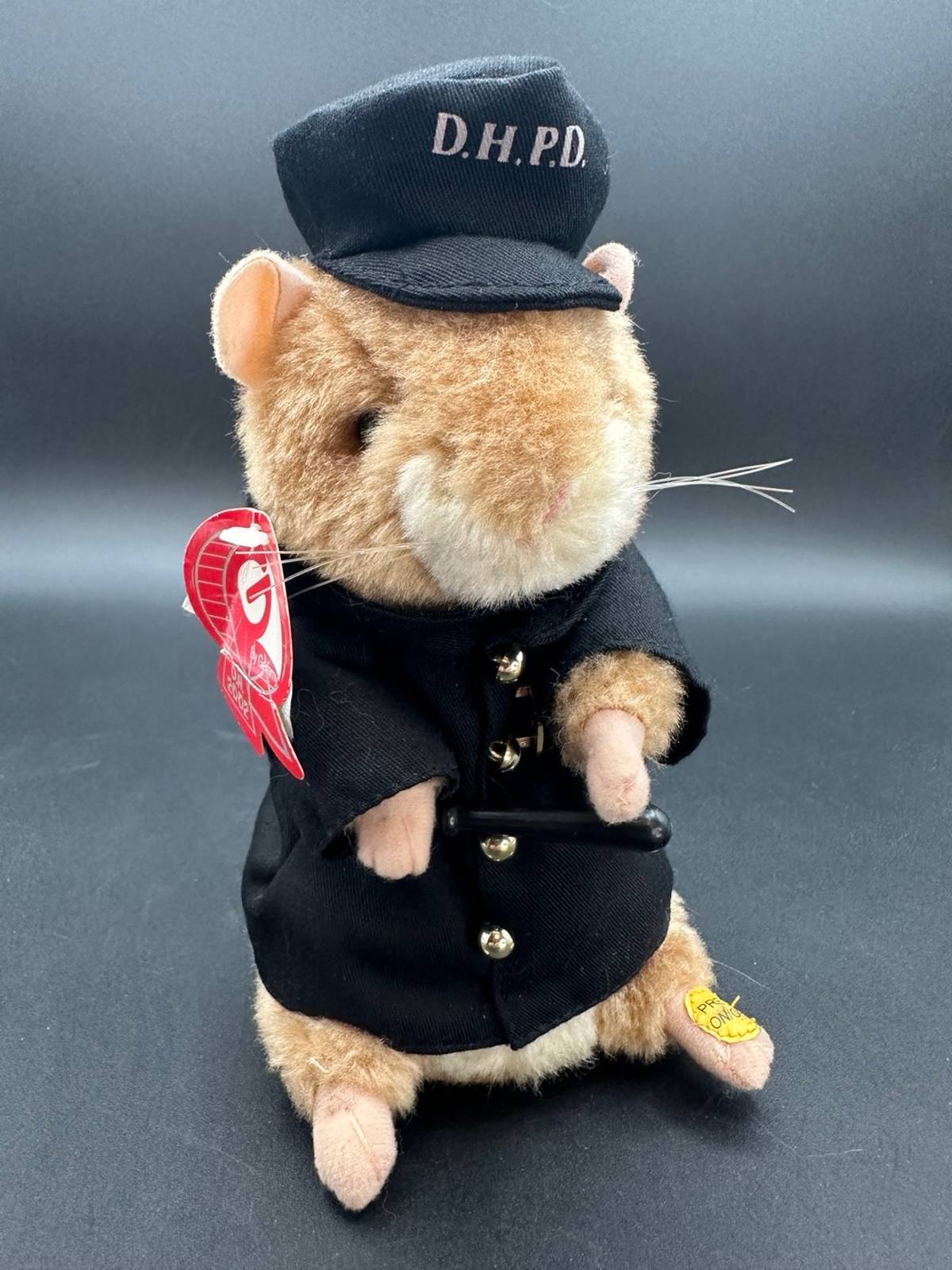 Niknax · Dancing Hamster “Sarge”, Gemmy Co. Bad Boys Police Hamster