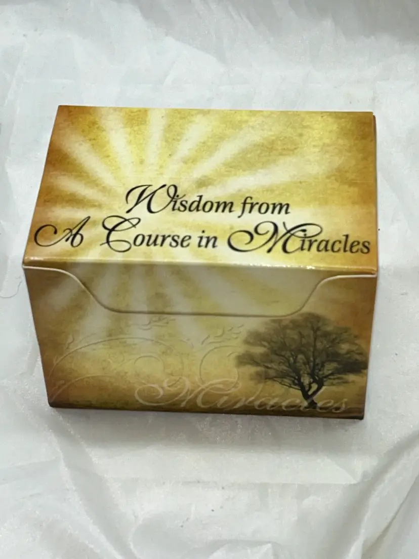 Wisdom From A Course in Miracles Quotation Inspiration Cards