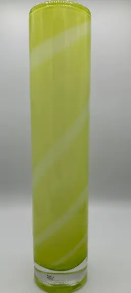Kosta Boda Yellow Vase