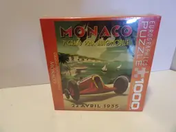* NEW EUROGRAPHICS MONACO GRAND PRIX 1000 PIECE JIGSAW PUZZLE SEALED