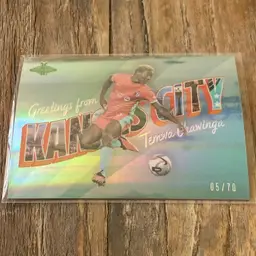 Temwa Chawinga 2024 Parkside Pacific NWSL Hometowns 05/70 Kansas City Current Soccer Card