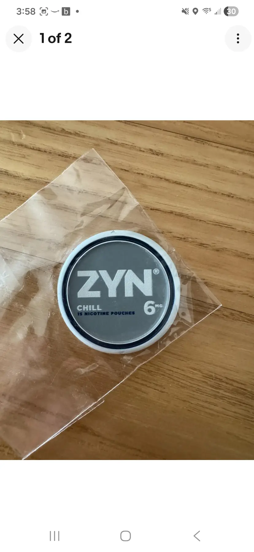Zyn Chill Ball Marker