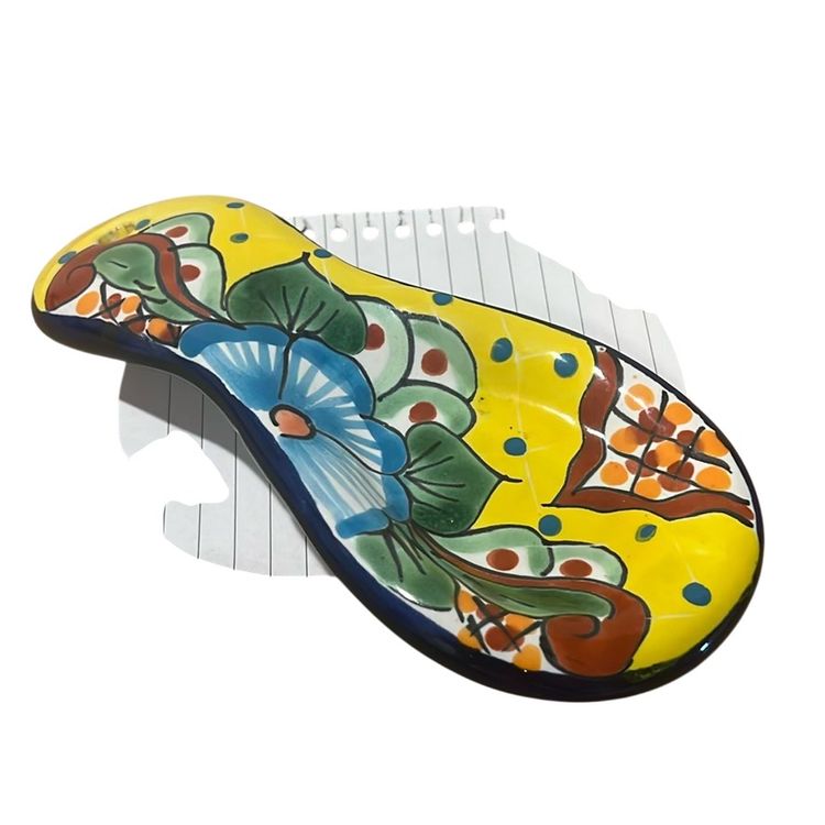 Vintage Talavera
Ceramic Spoon Rest